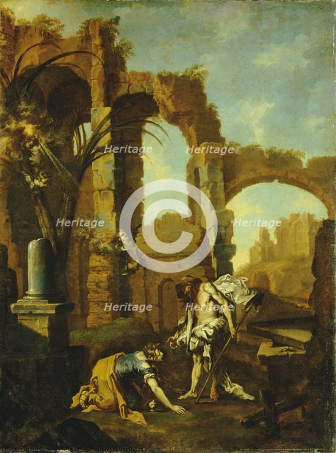 Noli Me Tangere, 1705-1710. Creator: Alessandro Magnasco.