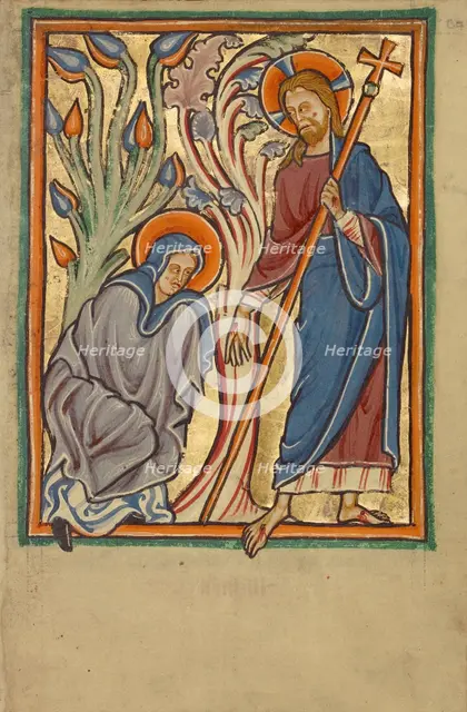 Noli me Tangere, about 1190-1200. Creator: Unknown.