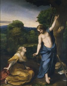 Noli me Tangere. Artist: Correggio (1489-1534)
