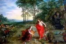 Noli me tangere ('Do Not Touch Me'), 17th century. Creator: Jan Brueghel the younger