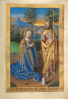 Noli me tangere; Poncher Hours, about 1500. Creator: Master of the Chronique Scandaleuse
