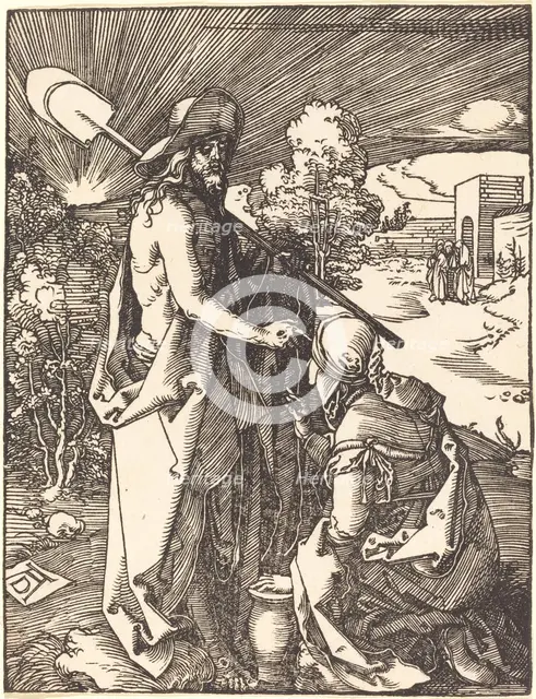 Noli Me Tangere, probably c. 1509/1510. Creator: Albrecht Durer.
