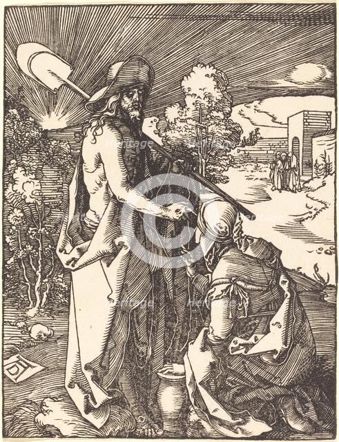 Noli Me Tangere, probably c. 1509/1510. Creator: Albrecht Durer.