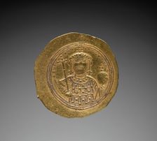 Nomisma with Constantine IX Monomachus (reverse), 1042-1055. Creator: Unknown