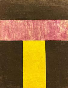 Non-Objective Composition. Color Painting, 1917. Creator: Rozanova, Olga Vladimirovna (1886-1918)