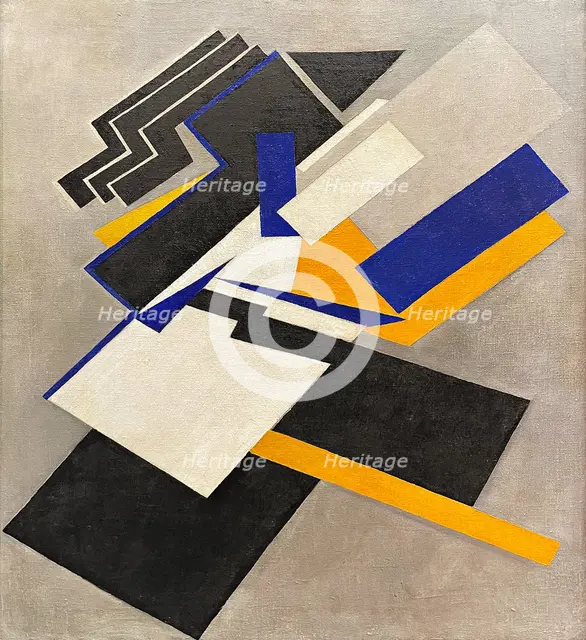 Non-Objective Composition. Suprematism , 1916. Creator: Rozanova, Olga Vladimirovna (1886-1918).