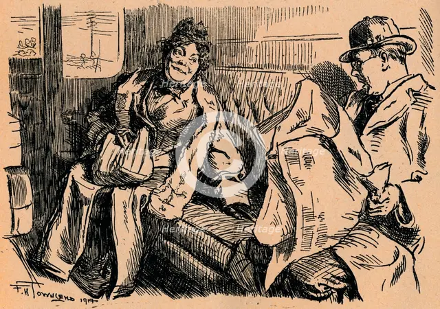 'Non-Stop', 1919. Artist: Frederick Henry Townsend.