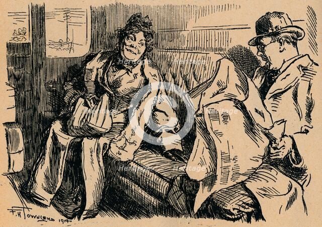 'Non-Stop', 1919. Artist: Frederick Henry Townsend.