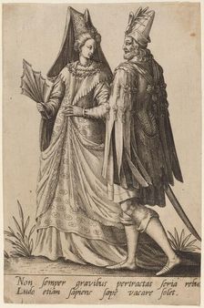 Non semper gravibus..., 1597. Creator: Robert Boissard