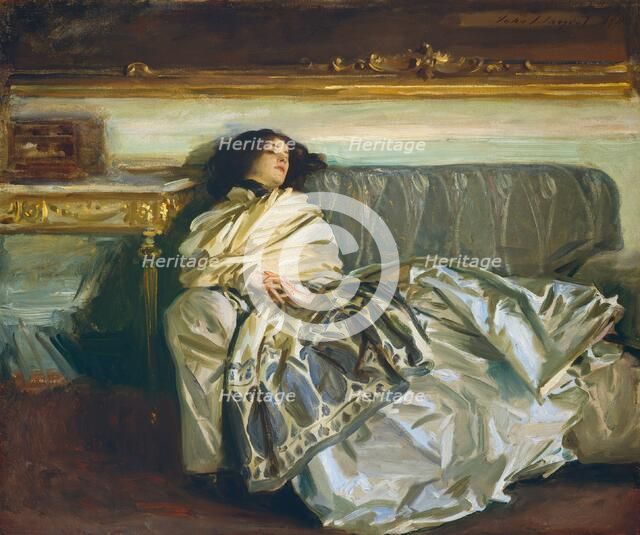 Nonchaloir (Repose), 1911. Creator: John Singer Sargent.