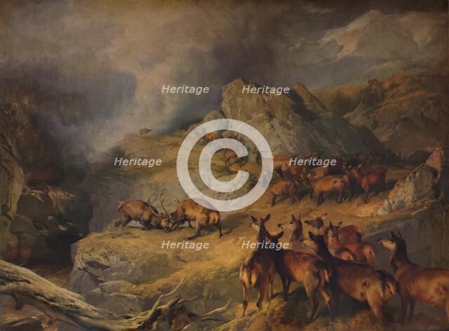 'None but the Brave deserve the Fair', c1854. Artist: Edwin Henry Landseer.