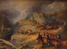 None but the Brave deserve the Fair c1854. Artist: Edwin Henry Landseer