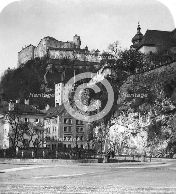 Nonnberg Abbey, Salzburg, Austria, c1900.Artist: Wurthle & Sons