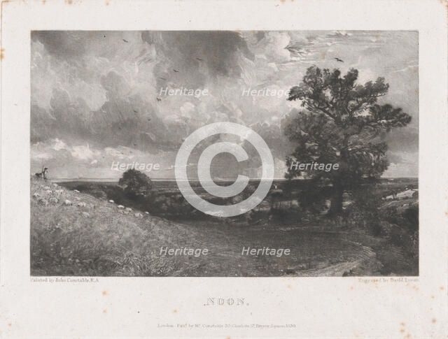 Noon, 1830. Creator: David Lucas.