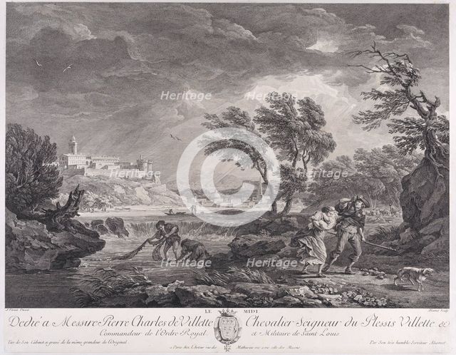 Noon, ca. 1770. Creator: Jacques Aliamet.