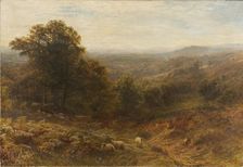 Noon on the Surrey Hills 1853-1893. Artist: George Vicat Cole