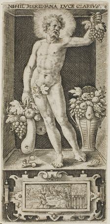 Noon, plate two from The Four Parts of the Day, n.d. Creator: Crispijn de Passe I