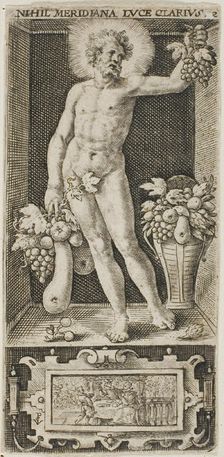 Noon, plate two from The Four Parts of the Day, n.d. Creator: Crispijn de Passe I