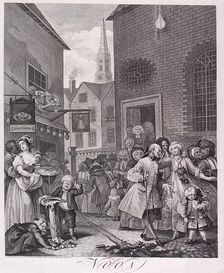 Noon plate II from Times of Day, 1738. Artist: William Hogarth