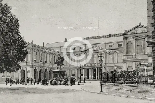 Noordeinde Palace, The Hague, Netherlands, 1898.  Creator: Unknown.