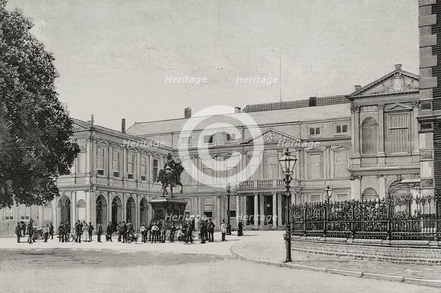 Noordeinde Palace, The Hague, Netherlands, 1898.  Creator: Unknown.