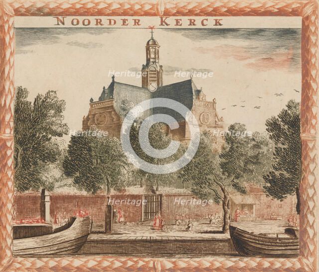 Noorder Kerck', in: Tooneel Der Voornaamste Nederlands Huizen, En Lust Hoven, Naar T Leven..., n.d.. Creator: Unknown.