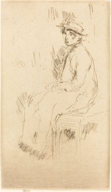 Nora Quinn. Creator: James Abbott McNeill Whistler