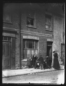 Nora Street, Cardiff, 1893. Creator: William Booth