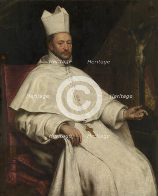 Norbertus van Couwerven, Abbot of Sint-Michiels, 1657. Creator: Katharina Pepijn.