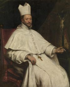 Norbertus van Couwerven, Abbot of Sint-Michiels, 1657. Creator: Katharina Pepijn