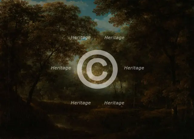Nordic Forest, 1814. Creator: Carl Johan Fahlcrantz.