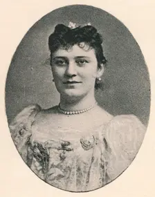 Nordica c1880, (1895). Artist: F Jenkins Heliog