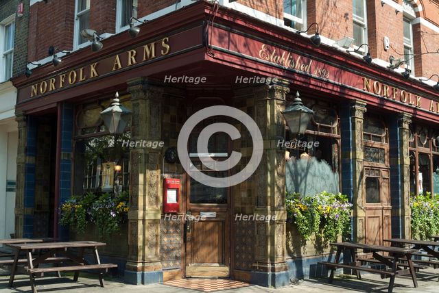 Norfolk Arms, 2005. Creator: Ethel Davies.
