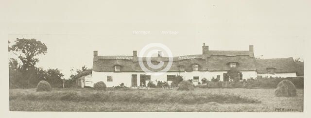 Norfolk Cottages, c. 1883/87, printed 1888. Creator: Peter Henry Emerson.