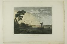 Norfolk; From Gosport, Virginia, plate five of the second number of Picturesque Views o..., 1819/21. Creator: John Hill