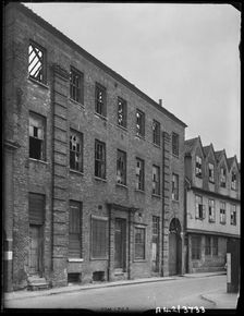 Norfolk Iron Works, Coslany Street, Norwich, Norfolk, 1942. Creator: George Bernard Mason