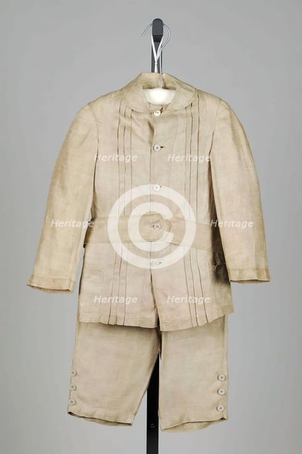 Norfolk suit, American, 1875. Creator: Unknown.