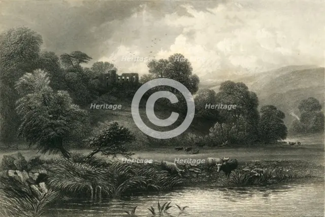 'Norham Castle', c1870.
