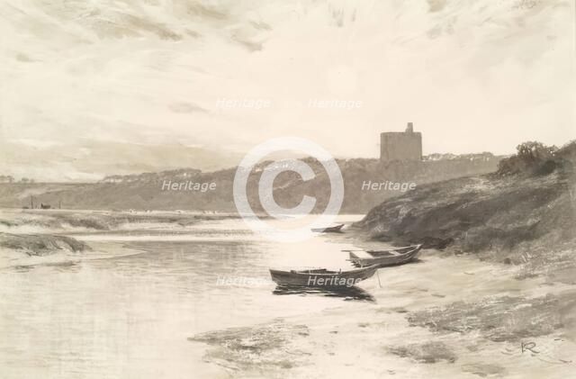 Norham Castle-Illustration For George Napier's "Homes And Haunts", 1883. Creator: George Reid.