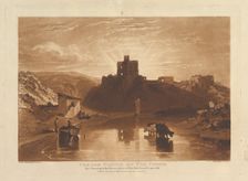 Norham Castle on the Tweed (Liber Studiorum, part XII, plate 57), January 1, 1816. Creator: JMW Turner