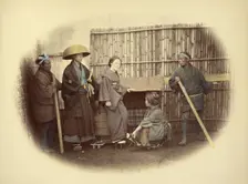 Norimono or Sedan Chair, 1866-1867. Creator: Felice Beato