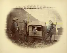 Norimono or Sedan Chair, 1866-1867. Creator: Felice Beato