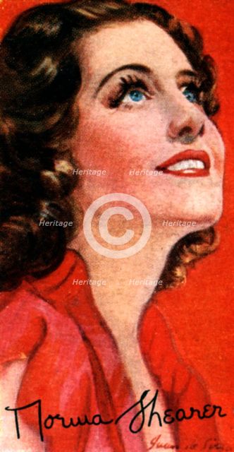 Norma Shearer, (1902-1983), Academy Award winning Canadian born actress, 20th century. Artist: Unknown