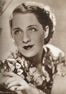 Norma Shearer, Canadian-born actress, 1933