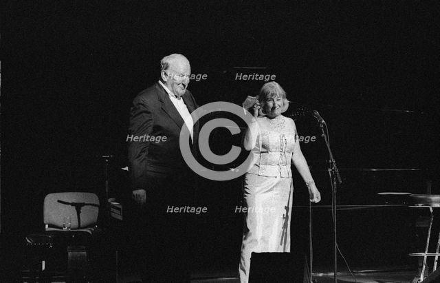 Norma Winstone and Richard Rodney Bennett, Brecon Jazz Festival, Brecon, Powys, Wales, 8/2003. Creator: Brian O'Connor.