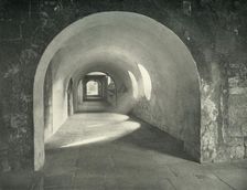 Norman Arch in the Cloisters, Westminster Abbey, 1908