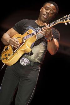 Norman Brown, 2010. Artist: Alan John Ainsworth