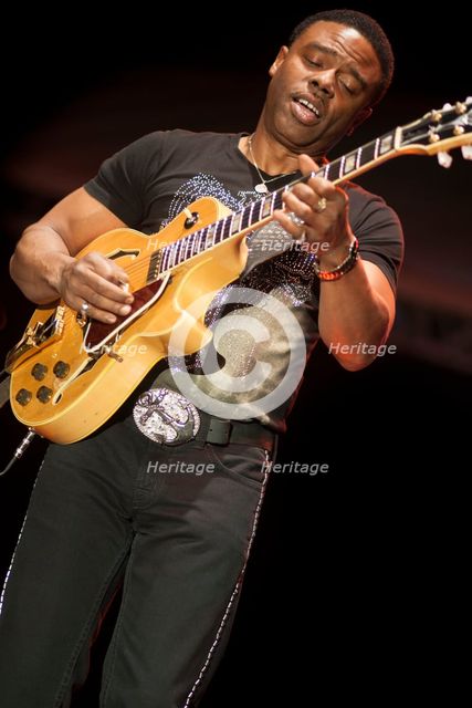 Norman Brown, 2010. Artist: Alan John Ainsworth.
