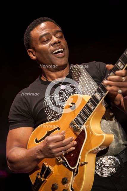Norman Brown, 2010. Artist: Alan John Ainsworth.