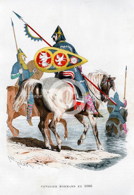 Norman cavalry, 1066 (1882-1884). Artist: Unknown